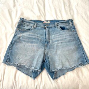 Signature By Levi Strauss & Co Women Heritage High Rise 5" Shorts 18/34